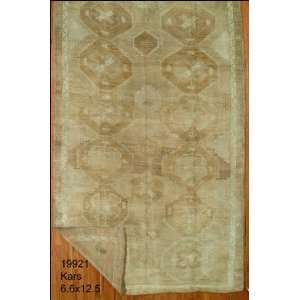  6x12 Hand Knotted Kars Turkey Rug   66x125