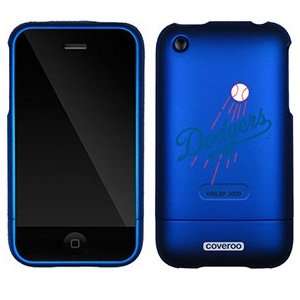  L A Dodgers with Baseball on AT&T iPhone 3G/3GS Case by 