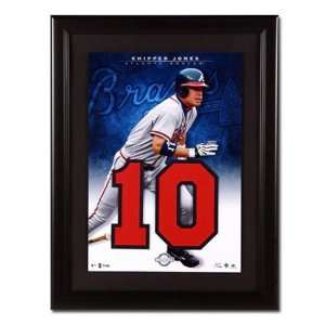  MLB Braves Chipper Jones #10 Jersey Numbers Collection 