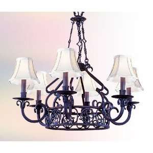  Malaga Six Light Chandelier