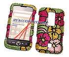 MetroPCS Huawei Ascend 1 M860 Pink Black Zebra Snap On Hard Phone Case 