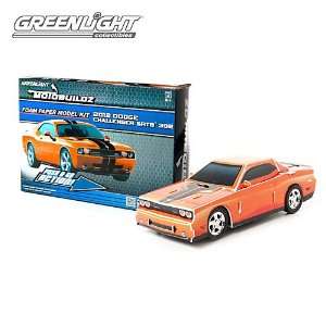  Motobuildz, 12 Dodge Challenger (Orng) 3 D Puzzle Toys & Games