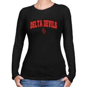  Mississippi Valley State Delta Devils Ladies Black Logo 