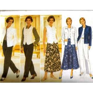  Butterick Sewing Pattern 4450 Misses Career Casual Jacket 