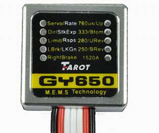 New Tarot GY650 Mini Gyro w/Heading Hold MEMS,Only 8g  