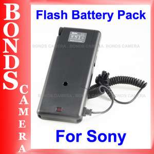 External Flash Battery Pack For SONY F56 AM HVL F56AM  