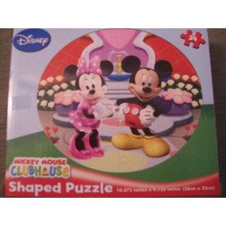 Disney Mickey Mouse Clubhouse 24 Piece Shaped Puzzle   Mickey and 