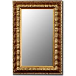  Framed ready to hang wall mirror with 1/4 bevel. by 