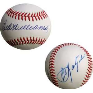  Ted Williams and Carl Yastrzemski Autographed Baseball 