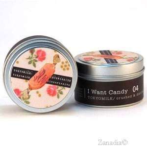  TokyoMilk I want Candy No 04 Candle Tin