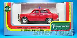 MOSKVICH 403 FIRE CAR Russian/USSR Model 1/43 #390  
