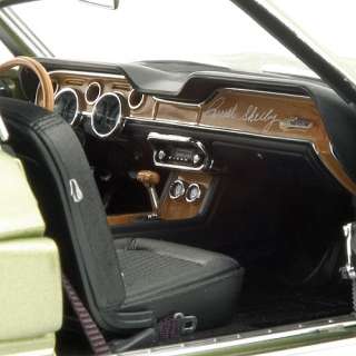   709 118 1968 SHELBY FORD MUSTANG GT 500KR GREEN DIECAST MODEL  