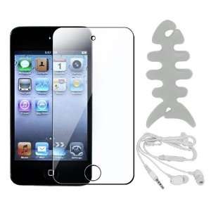  Skque Crystal Clear Screen Protector + Fishbone Holder and 