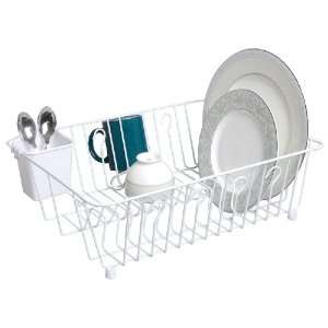  ProMart Rust Proof Large Basic Dish Drainer with Cutlery 