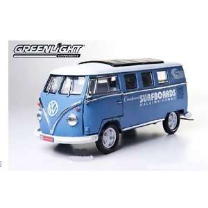  Greenlight Hippie   Volkswagen Microbus (1962, 118, Blue 