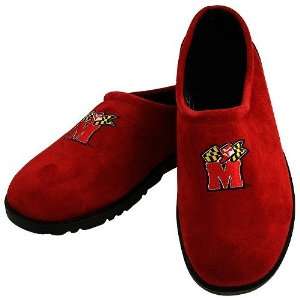 Maryland Terrapins Red Hushpuppy Clog Slippers  Sports 