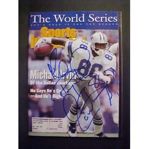 Michael Irvin Dallas Cowboys Autographed October 25, 1993 Sports 