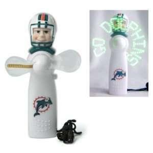  Miami Dolphins Light Up Personal Handheld Fan Kitchen 