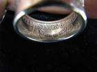 M6 1921 Morgan Dollar 90% Silver Coin Ring Size 12.0 Heads Hand Made 