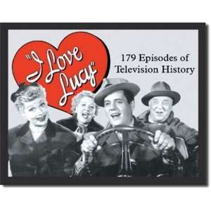   Love Lucy Signs   TV History Tin Sign   Classic Tin Signs Home