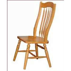  Winners Only Crown Back Side Chair in Light Oak WO DNL451S 