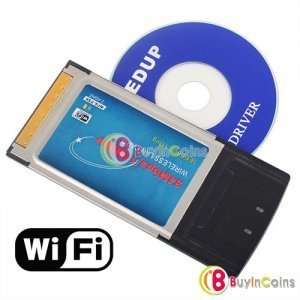  Edup Wireless 54mbps Ieee 802.11g Pcmcia Adapter LAN Card 