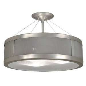  By Framburg Meridian Collection 3 Light Flush Mounts and 