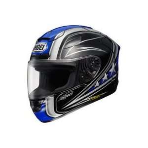  Shoei X Twelve Streamliner Helmet   Blue/Black   Small 