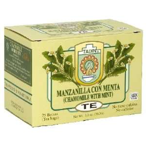  Tadin, Tea Manznla W Menta, 24 BG (Pack of 6) Health 