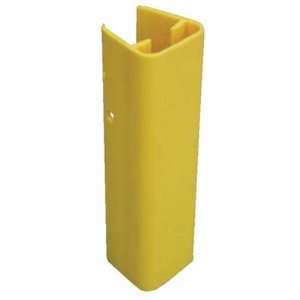 IHS VPRP YL 09 Yellow Rack Shield, High Density Polyethylene, 3 Width 