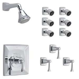 Illume Complete Shower Kit 13 with Lever Handle Finish Brushed Nickel