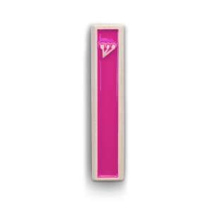 White Concrete Mezuzah Shin in Color   Pink Everything 