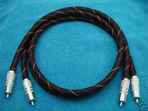 Pure Silver Interconnect Cable Silver AUDIO CD CABLE 2m  