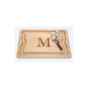  JK Adams Maple Meat Cutting Board With Monogram Kitchen 