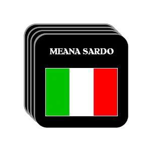  Italy   MEANA SARDO Set of 4 Mini Mousepad Coasters 