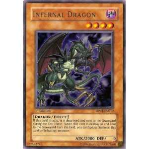    Infernal Dragon DP04 EN010 Ultra Rare Unlimited Toys & Games