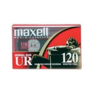  Maxell Normal Bias Audio Cassette, 120 Minute MAXUR120 