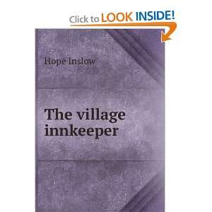  The village innkeeper Hope Inslow Books