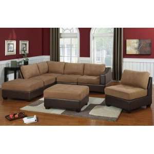  Orange County II Saddle Modular Sectional Sofa Set