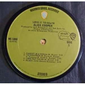  Alice Cooper   Love It To Death (Coaster) 
