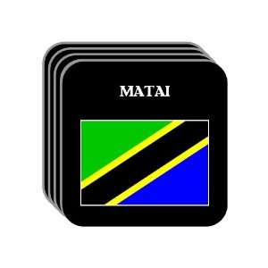  Tanzania   MATAI Set of 4 Mini Mousepad Coasters 