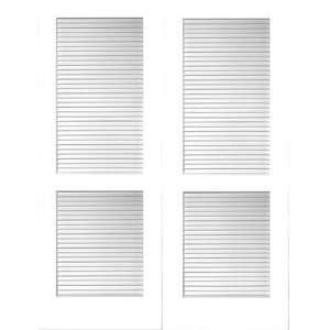 Interior Door Full Louvered Primed Pair (Single also available)