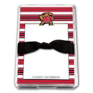 Maryland Terrapins Acrylic Notepads