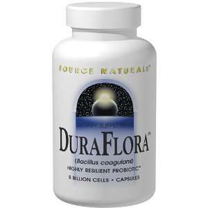 DuraFlora 5 Billion Cells (Dura Flora), 60 Capsules, Source Naturals