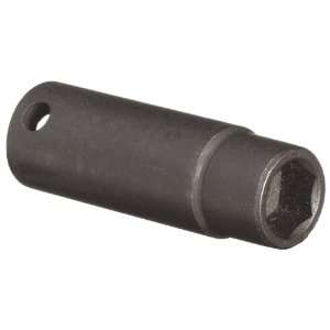   Socket, 6 Points Deep, 2 1/4 Overall Length, Industrial Black Finish