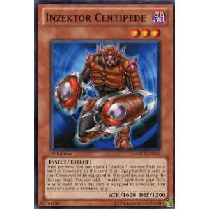  Yu Gi Oh   Inzektor Centipede # 19   Order of Chaos   1st 