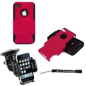  Fusion 2pc Case Protective Cover Snap On Made for Apple iPhone 4S 