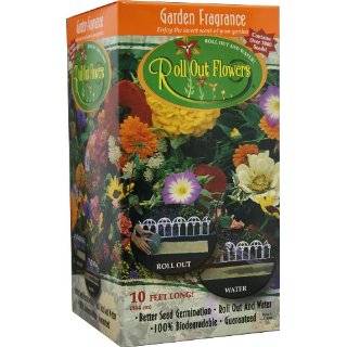 Garden Innovations GF1000 10 Inch by 10 Foot Roll Out Flowers, Garden 
