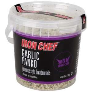  Iron Chef, Panko Garlic, 6 OZ (Pack of 6) Health 