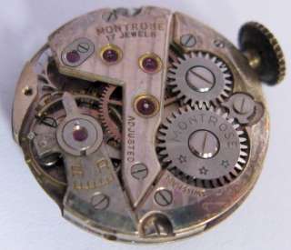 used eta 980   17j. complete watch movement for parts 